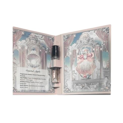 عطر فلاور نوز شيلز جويل، أو دو بارفان، عطر طويل الأمد للنساء، رائحة زهور فاكهية مائية مع روائح التفاح وخشب الصندل والغالبانوم والنظيف والنباتي الأساسي، 1.67 أونصة سائلة (التفاح الكريستالي) in Kuwait