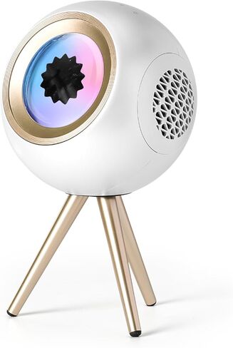 sovenomund Ferrofluid Speaker - Magnetic Fluid Bluetooth Speaker Audio Visualizer with Dynamic Visual Effects and Dreamlike Colorful Lights - Dual TWS Pairing, Unique Desktop Decoration, Black in Kuwait