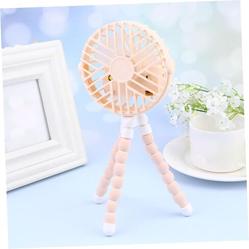 Octopus USB Fan Small Mini Desk Fan Portable USB Cooling round Yellow Design for Home Office Travel Use in Saudi Arabia