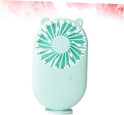 Portable USB Rechargeable Mini Fan Silent Cooling Personal Desk Fan for Office Home School Use with Adjustable Speeds in Saudi Arabia