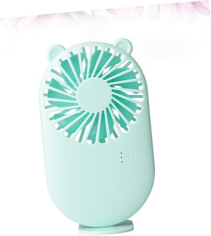Portable USB Rechargeable Mini Fan Silent Cooling Personal Desk Fan for Office Home School Use with Adjustable Speeds in Saudi Arabia