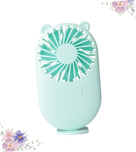 Portable USB Rechargeable Mini Fan Silent Cooling Personal Desk Fan for Office Home School Use with Adjustable Speeds in Saudi Arabia