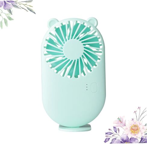 Portable USB Rechargeable Mini Fan Silent Cooling Personal Desk Fan for Office Home School Use with Adjustable Speeds in Saudi Arabia