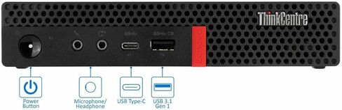 Lenovo ThinkCentre M920q Tiny Desktop Intel i5-8500T Up to 3.50GHz 32GB RAM New 512GB NVMe SSD Built-in AX210 Wi-Fi 6E BT HDMI Dual Monitor Support Wireless Keyboard and Mouse Win11 Pro (Renewed) in Saudi Arabia