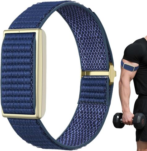 Yeahxing Bicep Strap for Polar Loop - Visible Armband 2.0 Replacement Strap with Polar Loop (2025), Secure Hook and Loop Closure, Soft Breathable Comfortable Adjustable Wristband for Men Women in Saudi Arabia