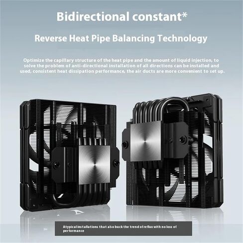 IS-67-XT 67mm Low Profile Computer CPU Cooler Heatsink ITX 6 Heat Pipe Air-Cooled Radiator in Saudi Arabia