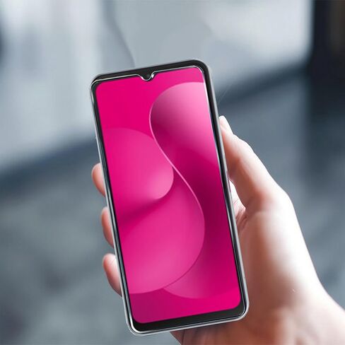 عبوة من 3 واقيات شاشة من الزجاج المقوى لجهاز T-Mobile REVVL 8، مضادة للخدش، خالية من الفقاعات، صلابة 9H in Saudi Arabia