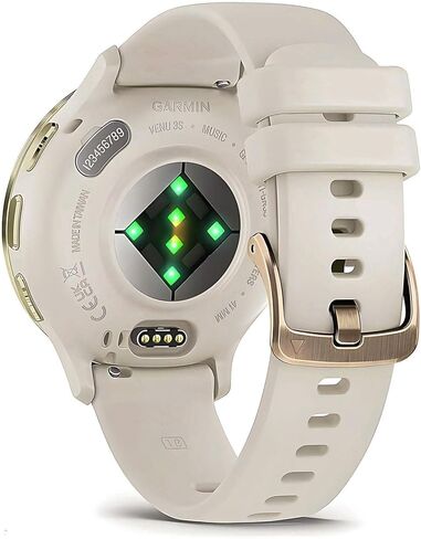 أحزمة ساعات من السيليكون متوافقة مع Garmin Venu 3S 41mm/Venu 4 41mm، 18mm أحزمة معصم رياضية ناعمة لـ Garmin Vivoactive 4S / Venu 2S / Vivomove 3S/ Forerunner 255s/265S للنساء in Saudi Arabia