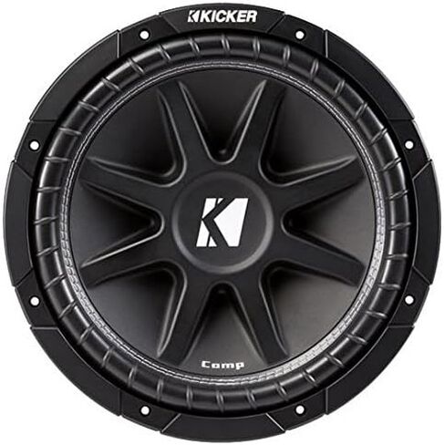 اتصال الصوت الأمريكي متوافق مع 01-06 Chevy Silverado Non-HD Crew Truck Kicker Comp C12 Dual 12" Sub Box Enclosure - نهائي 2 أوم in Saudi Arabia