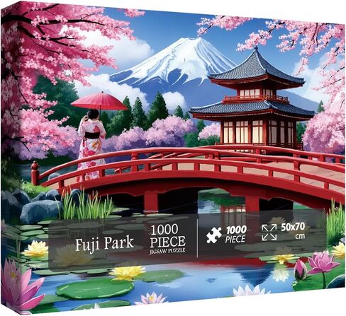 Flower Purple Lavender Puzzle for Adults 1000 Pieces, Hard Landscape Sunset Jigsaw Puzzle, Floral Mountain Tree Puzzle Scenery in Kuwait