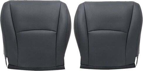 SecosAutoparts Gray Driver & Passenger Side Bottom Microfiber Leather Seat Covers Replacement Compatible with Toyota Highlander 2008 2009 2010 2011 2012 2013 in Saudi Arabia