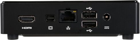 ECS EliteGroup Liva Fan-Less Z3 NUC ​​Mini Pc Desktop Barebones مع Celeron N5100 (حتى 2.8 جيجا هرتز)، وذاكرة الوصول العشوائي 4 جيجا بايت، وتخزين 128 جيجا بايت، ونظام التشغيل Windows 11 Pro in Kuwait