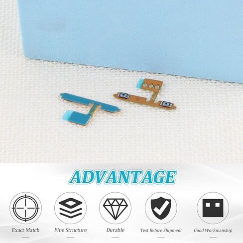 Volume Button Flex Cable for Samsung Galaxy A15 4G 5G Volume Control Button Key Flex Cable for Samsung Galaxy A15 4G A155/A15 5G A156 Replacement with Repair Tools in Saudi Arabia
