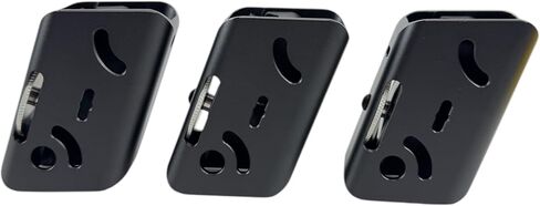 IPSC USPSA CNC Aluminum Shooting Race Pistol Master Magazine Mag Pouch Holster in Saudi Arabia