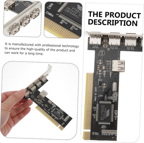 بطاقة محول تمديد USB TEHAUX Pci-e Pcie Riser مع مصدر طاقة مدمج متوافق مع أجهزة USB لأجهزة الكمبيوتر المكتبية والأداء المستقر والتوافق مع وحدة التحكم المضيفة in Kuwait