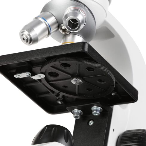 Student 40X-1000X Portable LED Monocular Student Microscope with 1MP Digital Camera, 3-Piece Precision Tweezers Set and 50-Piece Prepared Microscope Slide Set in Saudi Arabia