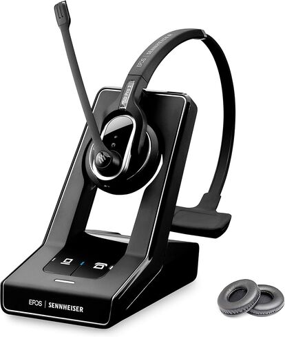 Sennheiser SD PRO1 ML Wireless Headset - PC & Desk Phone - MS Teams, Skype for Business, Lync, Compatible with Voice & Video Computer Apps - Zoom, Meet, Webex, Business Desk Phones, Mac, PC Ready in Saudi Arabia