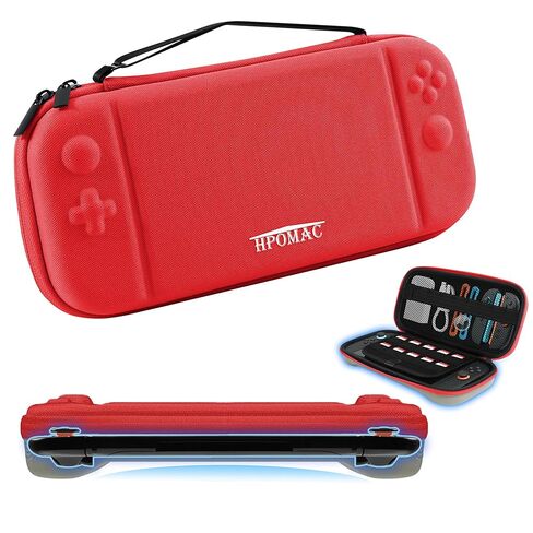 Nintendo Switch 2 Carrying Case - Christmas Birthday Gifts 2025 for Teen Boys, Girls, Men, Women & Gamers, Waterproof Hard Shell Switch 2 Case / Travel Cases, 10 Game Slots & Hidden AirTag Pouch,Black in Kuwait