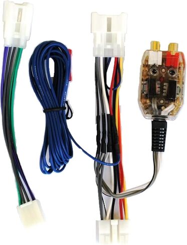 Add an Amp Amplifier Interface Install Adapter Wiring Wire Harness Cable - Compatible with Toyota, Scion, Subaru Vehicles - No Factory Premium Amp in Saudi Arabia