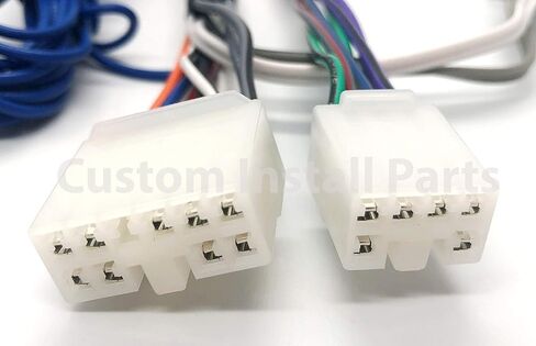 Add an Amp Amplifier Interface Install Adapter Wiring Wire Harness Cable - Compatible with Toyota, Scion, Subaru Vehicles - No Factory Premium Amp in Saudi Arabia