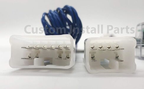 Add an Amp Amplifier Interface Install Adapter Wiring Wire Harness Cable - Compatible with Toyota, Scion, Subaru Vehicles - No Factory Premium Amp in Saudi Arabia