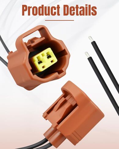 2 Pcs Engine Variable Valve Timing Vvt Solenoid Connector Wiring Harness Pigtail Plug Fit for Ford F150 F250 F350 Super Duty Mustang Explorer Expedition 4.6L 5.4L Fit for Lincoln Mark Navigator in Saudi Arabia