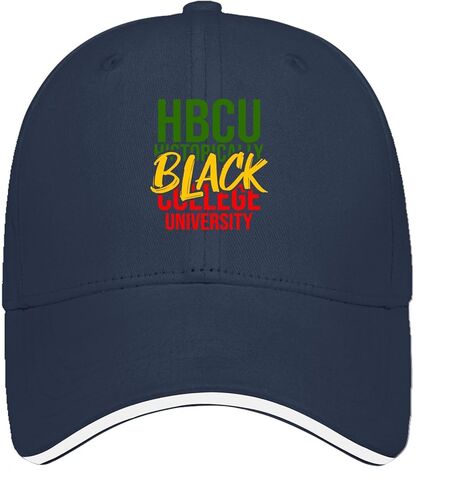 Melanated و HBCU قبعة متعلمة قبعة بيسبول قبعات الصيد AllBlack المرأة قبعة هدايا له القبعات في الهواء الطلق in Kuwait