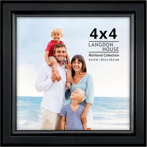 Icona Bay - إطارات صور مقاس 8 × 10 مع حصيرة قابلة للإزالة للصور مقاس 5 × 7 - بلسم أسود، 5 عبوات - نمط خشبي محبب حديث مع ورقة غطاء مقاومة للكسر - سطح الطاولة/التثبيت على الحائط - مجموعة نورثوود in Saudi Arabia