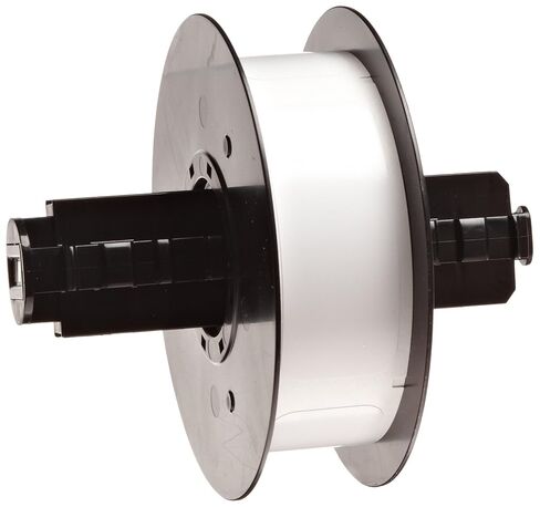 Brady B30-242-595-BLNKWT 1.12 بوصة ارتفاع × 2.850 بوصة عرض، B-595 فينيل داخلي/خارجي، أبيض BBP31 شريط ملصقات مسبق القطع مطبوع مسبقًا مع رؤوس لافتة، 300 لكل لفة in Saudi Arabia