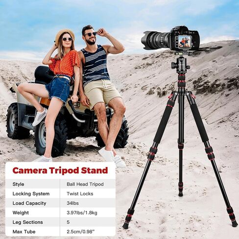 Camera Tripod, Ball Head Tripod, Heavy Duty Camera Tripod Stand in Saudi Arabia