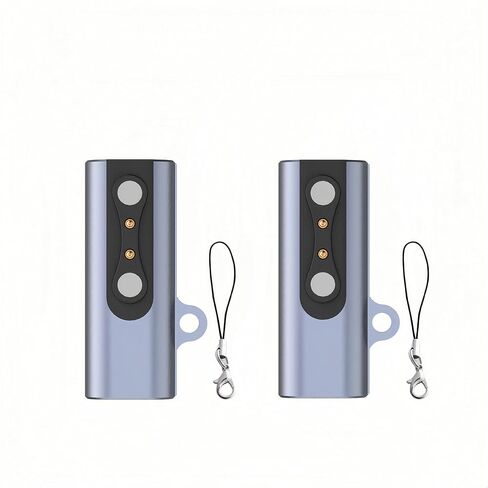 ساعة ذكية شاحن عالمي مغناطيسي 2 دبوس، USB من النوع C إلى الملعب 4 مم 2 دبوس محول شحن، متوافق مع جميع مسافات الشحن 3.8 مم - 4.2 مم 2 دبوس ساعة ذكية (عبوتان) in Kuwait