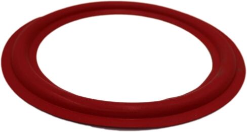 IMC Audio Red 10 inch Rubber Speaker Foam Edge Subwoofer Surround Rings Replacement Parts for Speaker Repair or DIY 2 Pieces in Saudi Arabia