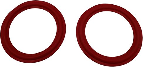 IMC Audio Red 10 inch Rubber Speaker Foam Edge Subwoofer Surround Rings Replacement Parts for Speaker Repair or DIY 2 Pieces in Saudi Arabia