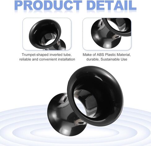 uxcell 82mm x 99mm Speaker Port Tube Subwoofer Tube Bass Woofer Box 2pcs in Saudi Arabia