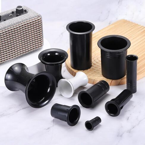 uxcell 82mm x 99mm Speaker Port Tube Subwoofer Tube Bass Woofer Box 2pcs in Saudi Arabia