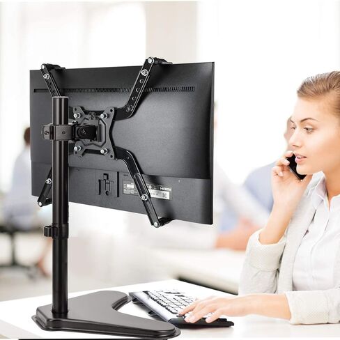 HUANUO Single Monitor Mount&Universal VESA Mount Adapter Kit in Saudi Arabia