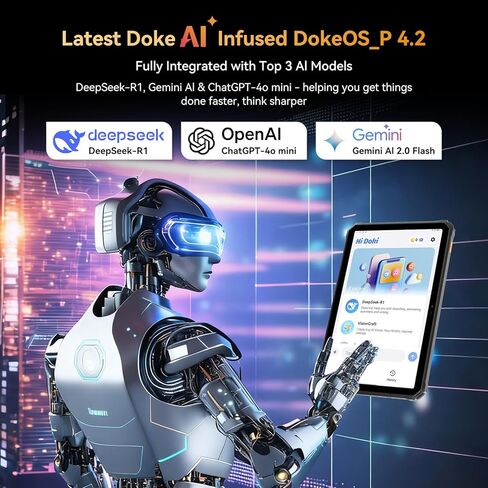 تابلت بلاك فيو المتين اكتيف 7 2026، IP68/IP69K مقاوم للماء أندرويد 15، 11 بوصة تابلت أندرويد مع 24 جيجابايت رام + 128 جيجابايت روم، NFC، 10000 مللي أمبير 45 وات، 5 جيجا واي فاي، 120 هرتز، رؤية ليلية، أسود in Saudi Arabia