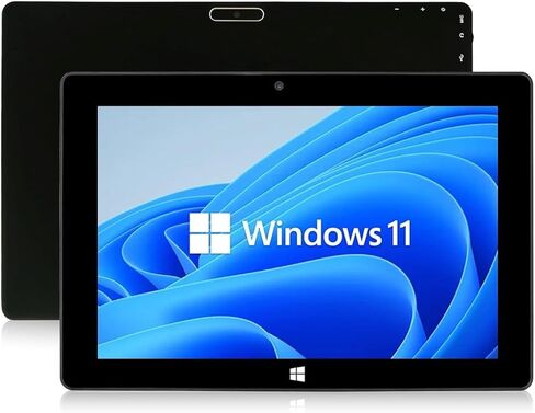 10.1" Windows Tablet Touchscreen Tablets Computer 6GB RAM 128GB ROM, 2.4G+5G WiFi, Intel Processor, USB 3.0, Micro HDMI, 6000MAH Battery, Dual Cameras, Bluetooth 5.0 in Saudi Arabia