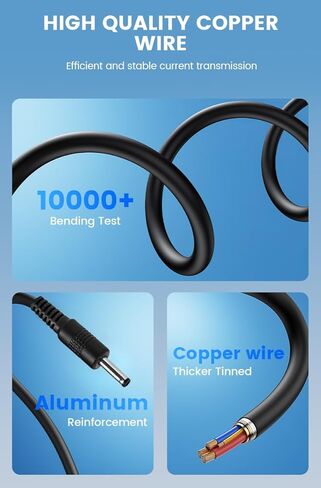 سرج 12 فولت على شكل حرف Y للملابس الساخنة - متوافق مع قفازات الدراجات النارية والنعال والجوارب البديلة من Gerbing كابل شحن سلك شاحن ثنائي المنفذ in Kuwait