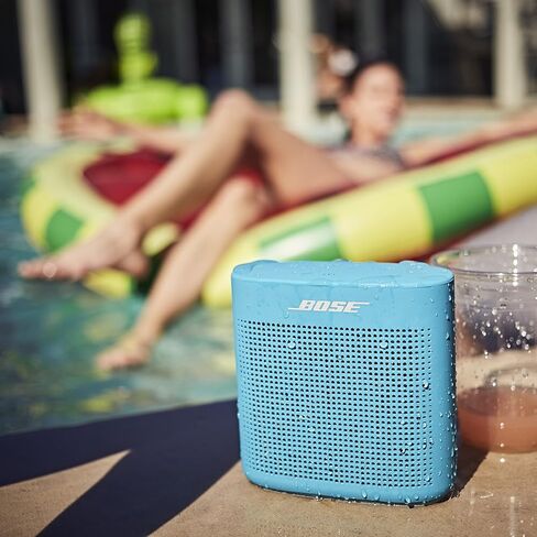 مكبر صوت بلوتوث SoundLink Color II من Bose 752195-0500 - أزرق مائي (متجدد) in Kuwait