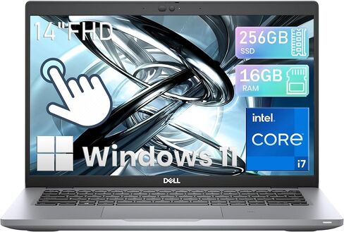 كمبيوتر محمول Dell Latitude 5420 مقاس 14 بوصة بشاشة لمس FHD i7، Intel الجيل الحادي عشر Core i7-1165G7، ذاكرة وصول عشوائي 16 جيجابايت، 256 جيجابايت SSD، Thunderbolt4، لوحة مفاتيح بإضاءة خلفية، كمبيوتر محمول Latitude Windows 11 Pro (متجدد) in Kuwait