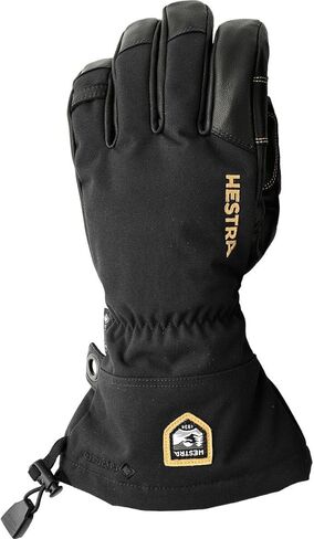 Army Leather GTX 3-Finger Mitten - Men's, Black/Black, 10 in Saudi Arabia