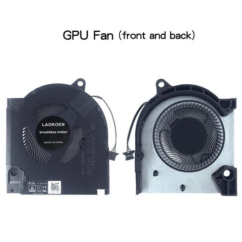 مراوح تبريد بديلة جديدة لجهاز Dell G15 5510 RTX3050 RTX3060 G15 5511 5515 RTX3050 2021 Year Laptop FN9R DFSCK22105182Q FN9S DFSCK22115181T DC 12V 1A، (غير مناسب لسلسلة RTX1650 RTX3070) in Saudi Arabia