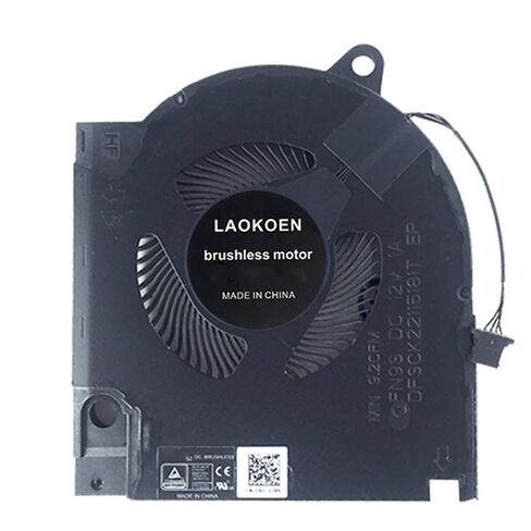 مراوح تبريد بديلة جديدة لجهاز Dell G15 5510 RTX3050 RTX3060 G15 5511 5515 RTX3050 2021 Year Laptop FN9R DFSCK22105182Q FN9S DFSCK22115181T DC 12V 1A، (غير مناسب لسلسلة RTX1650 RTX3070) in Saudi Arabia