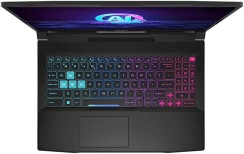 كمبيوتر محمول MSI Katana A15 AI B8VF 2024-15.6 بوصة FHD NVIDIA GeForce RTX 4060 - AMD Ryzen 7 8845HS 8 النواة - 64 جيجابايت DDR5 4 تيرابايت NVMe SSD - لوحة مفاتيح بإضاءة خلفية RGB رباعية المناطق Wi-Fi 6E - Win11 Pro 32 جيجابايت USB - أسود in Saudi Arabia