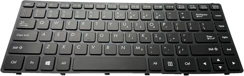 استبدال الكمبيوتر المحمول تخطيط الولايات المتحدة مع لوحة المفاتيح الخلفية لGETAC S410 G1 G2 G3 S410G1 S410G3 / S410 G3 6150e الإنجليزية مع الإطار S410 G1 G2 S410 G3 G4 CS603-C US YXT-24-38 NB1985 SE2DYQPAADTJ in Kuwait