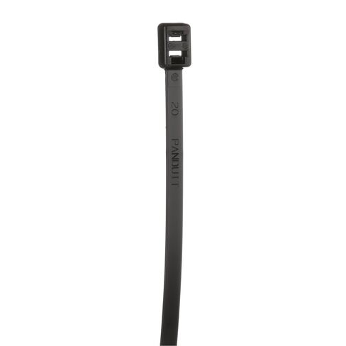 Panduit PLB2S-C0 Double Loop Cable Tie, Standard, Weather Resistant Nylon 6.6, 7.6-Inch Length, Black (100-Pack) in Saudi Arabia