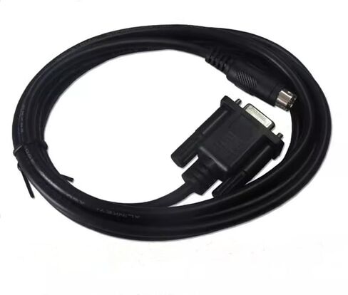 لكابل اتصالات برمجة FX-232AWC-H PLC FX3U FX3S كابل تنزيل سلسلة كاملة أسود الطول (10 متر) in Saudi Arabia
