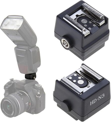 Hot Shoe Converter Camera Adapter Accessories Adapter Converter for Camera Lightweight and Portable Design in Kuwait