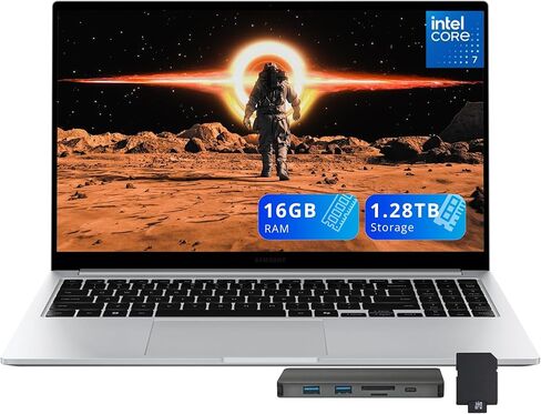 Samsung Galaxy Book5 Pro: شاشة 14 بوصة - Core 7 Ultra - سعة تخزين 512 جيجا بايت - رام 16 جيجا بايت - رمادي in Saudi Arabia